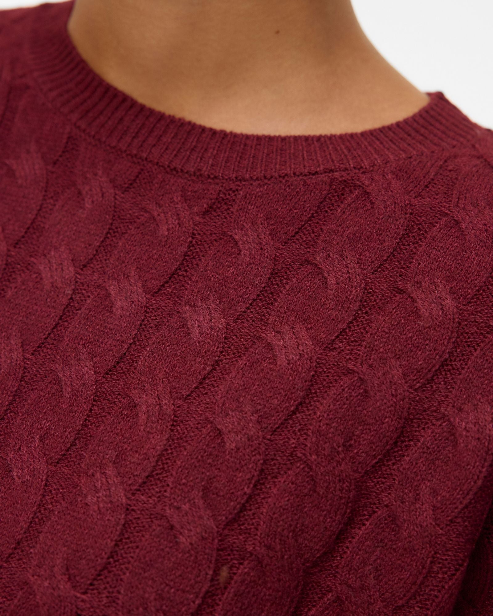 AWLORELLA COLLARED KNIT